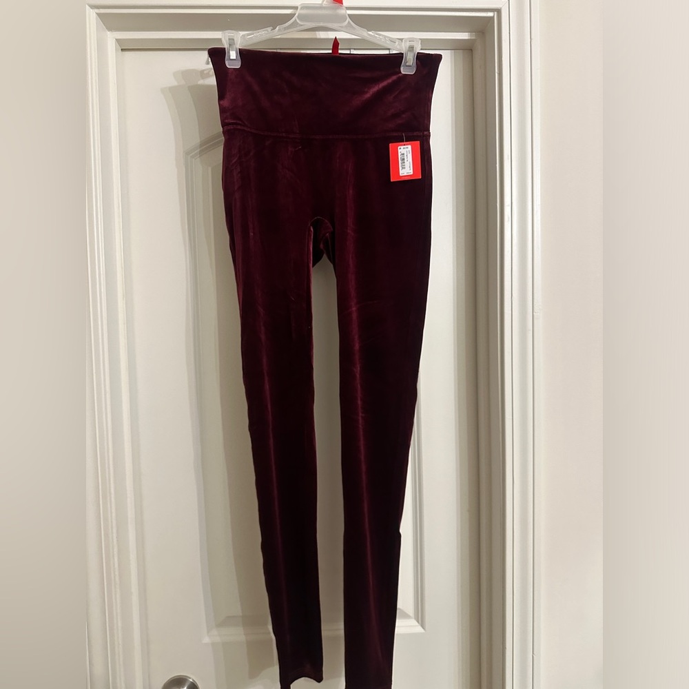 Spanx Velvet Leggings